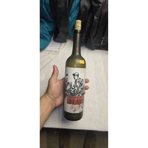 "The Walking Dead" Blood Red Blend Empty Wine Bottle 750ml 2016